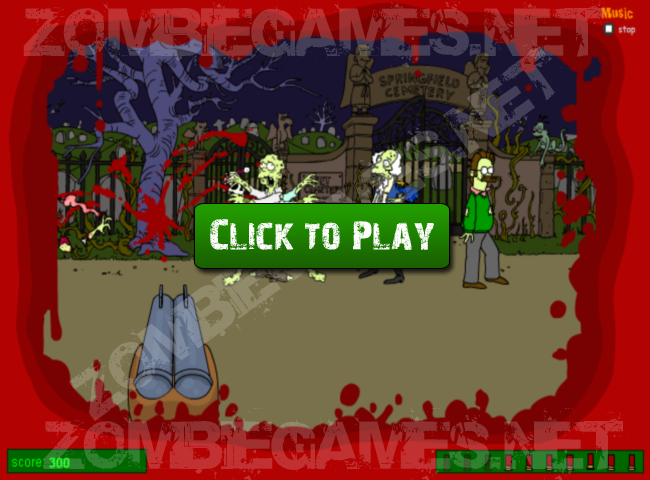 Simpsons Zombie Shootout