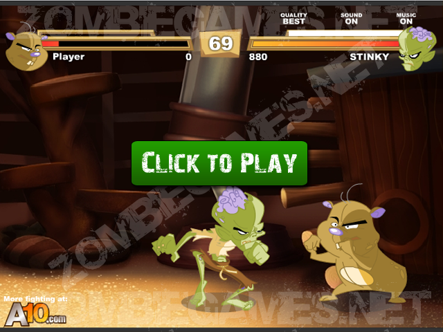 Zombie vs Hamster